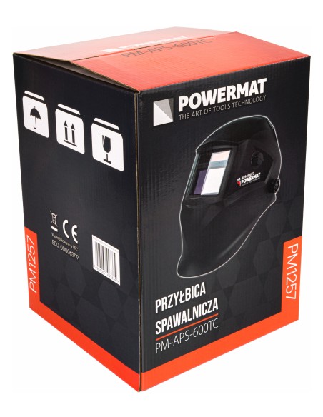 Masca de Sudura cu Autonetizare True Color LCD, Powermat, PM1257 Masca de Sudura cu Autonetizare True Color LCD, Powermat, PM1257