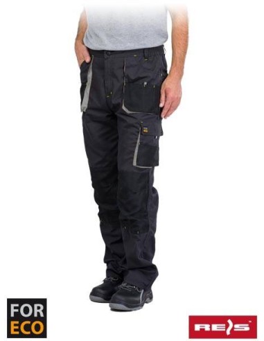 Pantaloni de protectie FORECO-T SBP pentru lucru rezistenti RAW-POL - Pantaloni de lucru