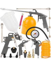 Kit accesorii pneumatice, Powermat, 18 piese, PM1291