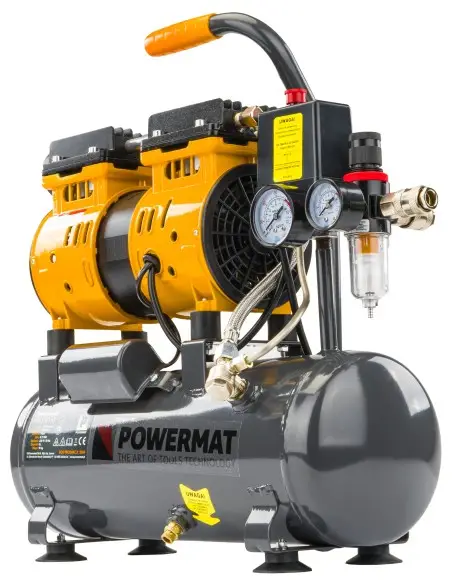 Compresor fara ulei PM-KBO-6T, Powermat, PM1282