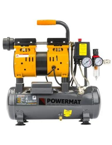 Compresor fara ulei PM-KBO-6T, Powermat, PM1282