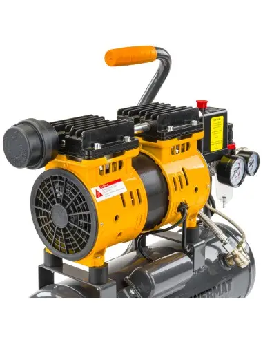 Compresor fara ulei PM-KBO-6T, Powermat, PM1282