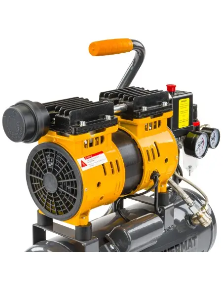 Compresor fara ulei PM-KBO-6T, Powermat, PM1282