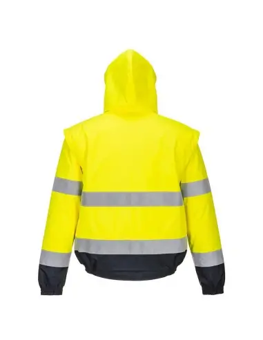 C468-Geaca de protectie 2 in 1 reflectorizanta Portwest Portwest - Geaca reflectorizanta