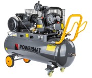 Compresor aer 100l, Powermat, 230V 4CP 650L/min 100L 8 bar – Profesional si versatil
