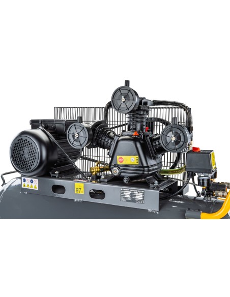 Compresor aer 100l, Powermat, 230V 4CP 650L/min 100L 8 bar – Profesional si versatil