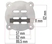 SET DE PLACI PENTRU COMPRESORUL DE SUPAPE, , PM-KO-100T-150T-200T-230/400V-KBL