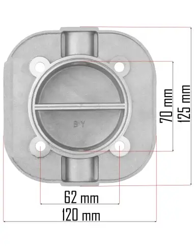 CAPUL CILINDRULUI PENTRU COMPRESOR, PM-KO-100T-150T-200T-230/400V-GC