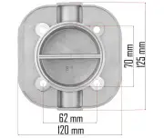 CAPUL CILINDRULUI PENTRU COMPRESOR, PM-KO-100T-150T-200T-230/400V-GC