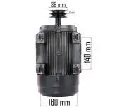 MOTOR PENTRU COMPRESOR, Powermat, PM-KO-100T-150T-200T-400V-SI