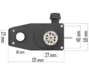 Suport de sarma pentru aparat de sudura MIG, RED TECHNIC, RTMSTF0001-POD