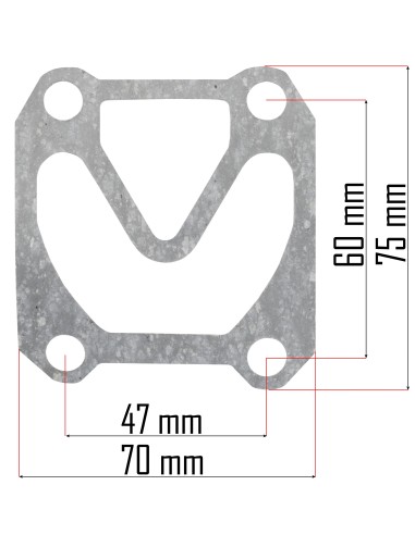 Set de Garnituri pentru Compresor, Powermat, PM-KO-100T-V2-ZUS