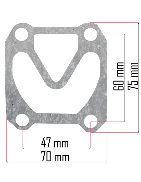 Set de Garnituri pentru Compresor, Powermat, PM-KO-100T-V2-ZUS