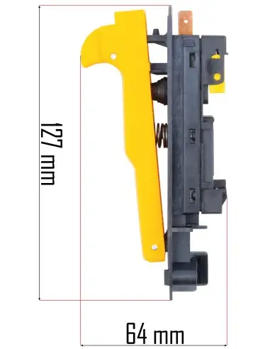 Comutator pentru polizor unghiular, Powermat, PM-SZK-3000T-WY