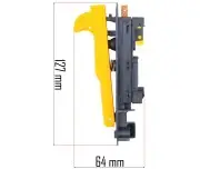 Comutator pentru polizor unghiular, Powermat, PM-SZK-3000T-WY