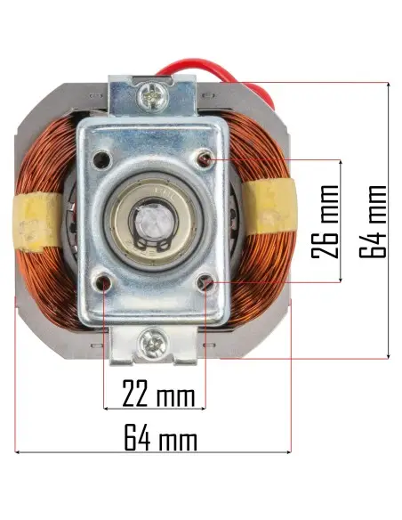 Motor pentru trimmer, Powermat, PM-PKE-1400M-SI Motor pentru trimmer, Powermat, PM-PKE-1400M-SI