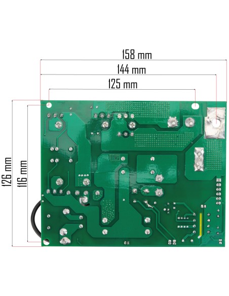 Placa PCB pentru aparat de sudura, RED TECHNIC, RTMSTF0001-PCB Placa PCB pentru aparat de sudura, RED TECHNIC, RTMSTF0001-PCB