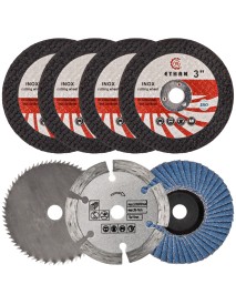 Set de discuri pentru polizor, RED TECHNIC, RTSZK0134-ZTA