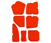 Cuburi pentru netezirea siliconului, RED TECHNIC, RTKDS0156