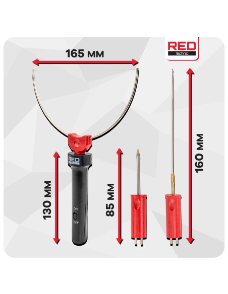 Cutit termic pentru polistiren, RED TECHNIC, RTNTDS0160