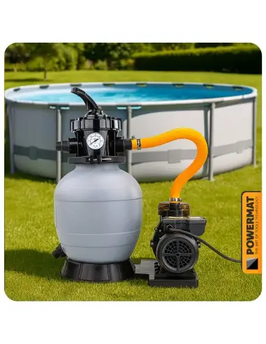 Pompa de nisip pentru piscina, Powermat, PM1351 Pompa de nisip pentru piscina, Powermat, PM1351