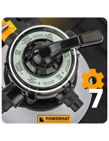 Pompa de nisip pentru piscina, Powermat, PM1352