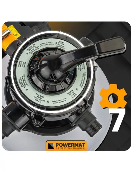 Pompa de nisip pentru piscina, Powermat, PM1352