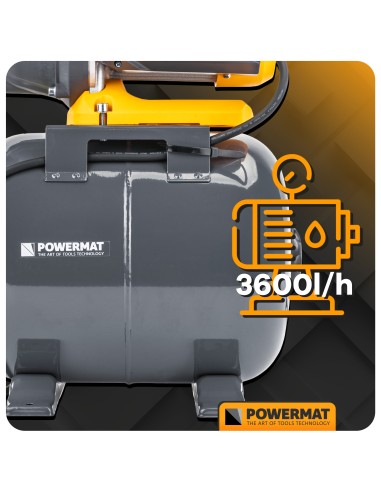 Pompa hidrofor cu rezervor, Powermat, PM1353