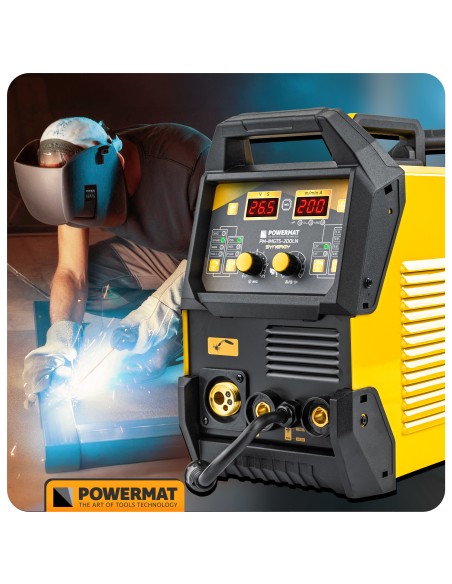Migomat invertor PM-IMGTS-200LN, Powermat, PM1343 Migomat invertor PM-IMGTS-200LN, Powermat, PM1343