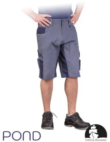 LH-POND-TS - Pantaloni scurti de protectie cu buzunare Leber & Hollman - Pantaloni scurti LH-POND-TS - Pantaloni scurti de protectie cu buzunare Leber & Hollman - Pantaloni scurti