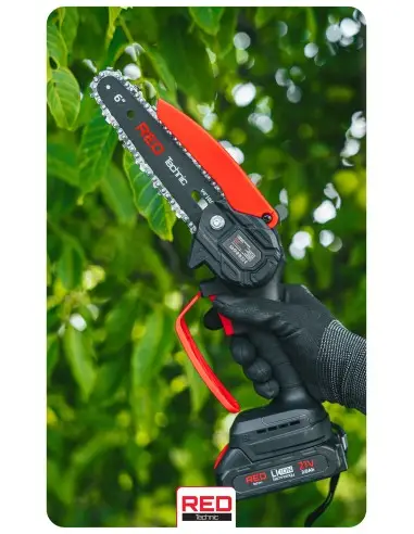 Ghidaj pentru ferastrau cu acumulator 6", RED TECHNIC, RTPR0162