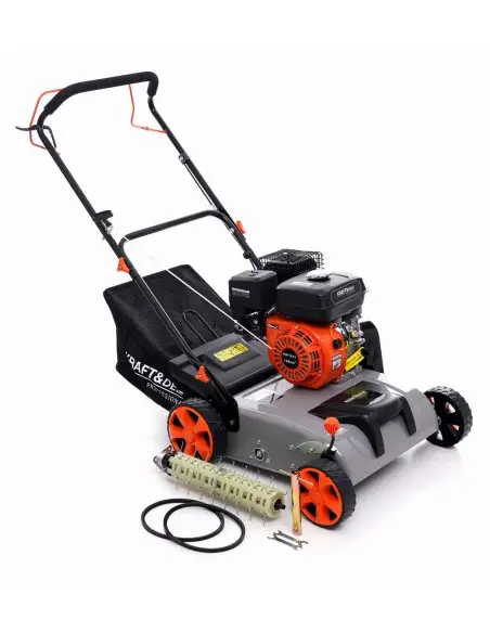 Aerator si verticulator pe benzina Kraft&Dele, 3.8 kW, 380 mm, KD5191