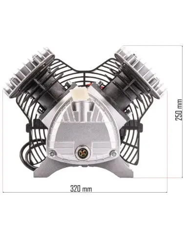 Compresor pentru compresor, Powermat, PM-KO-100T-V2-SPR