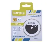 Disc ferastrau, EXTOL CRAFT, 36T, Lemn masiv