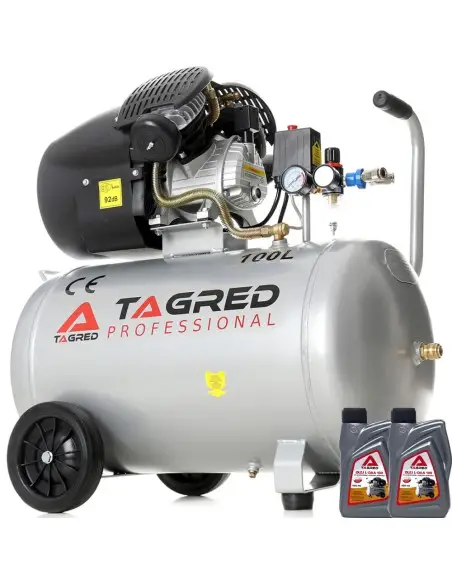 Compresor aer cu ulei, Tagred, TA361, 100L, 10 Bar Compresor aer cu ulei, Tagred, TA361, 100L, 10 Bar