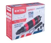 Adaptor nituri pentru bormasina, EXTOL PREMIUM, 8813752, CrMo, 2,4-4,8 mm