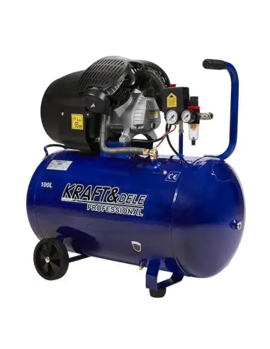 Compresor aer cu ulei, Kraft&Dele, KD4065, 100L, 3 kW, 530 L/min, 1-8 bar