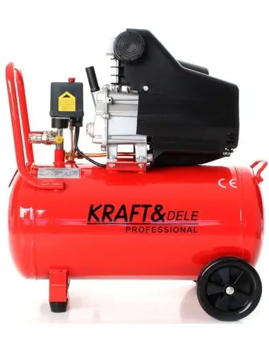 Compresor fara ulei Kraft&Dele KD401, 50L, 8 bar, 206 L/min, 3.8CP