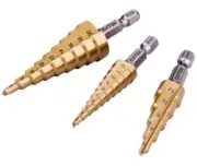 Set burghie trepte 3pcs EXTOL CRAFT 20089 HSS 3-20mm