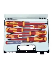 Set surubelnite electrician, EXTOL PREMIUM, 53085, VDE, tester