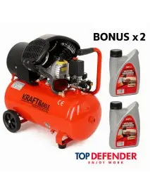 Compresor aer cu ulei Kraft&Dele KD1484, 50L, 1-8 bar, 530 L/min, 4CP