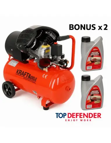 Compresor cu ulei Kraft&Dele KD1484, 50L, 1-8 bar, 530 L/min, 4CP