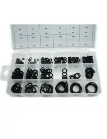 Set 225 garnituri din cauciuc, Hogert, cu 18 dimensiuni diferite