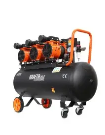 Compresor aer 100L fara ulei Kraft&Dele KD1394, 3x1500W
