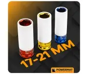 Set de capete de impact PM-ZNU-1721T, Powermat, PM1378