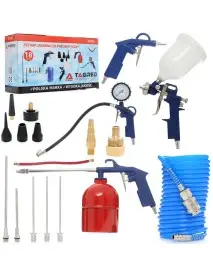 Kit accesorii aer comprimat Tagred, TA103, 18 piese cupla rapida