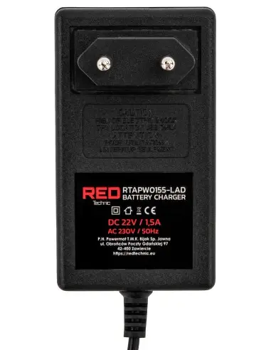 Incarcator pentru ventuza, RED TECHNIC, RTAPW0155-LAD