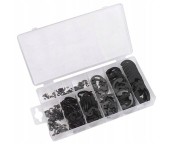 Set 300 clipsuri de sigurante , Hogert, din otel, de 9 dimensiuni diferite Hogert Technik - Consumabile auto