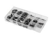 Set 300 clipsuri de sigurante , Hogert, din otel, de 9 dimensiuni diferite Hogert Technik - Consumabile auto
