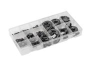 Set 300 clipsuri de sigurante , Hogert, din otel, de 9 dimensiuni diferite Hogert Technik - Consumabile auto